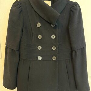 Wool Blend Peacoat Loft